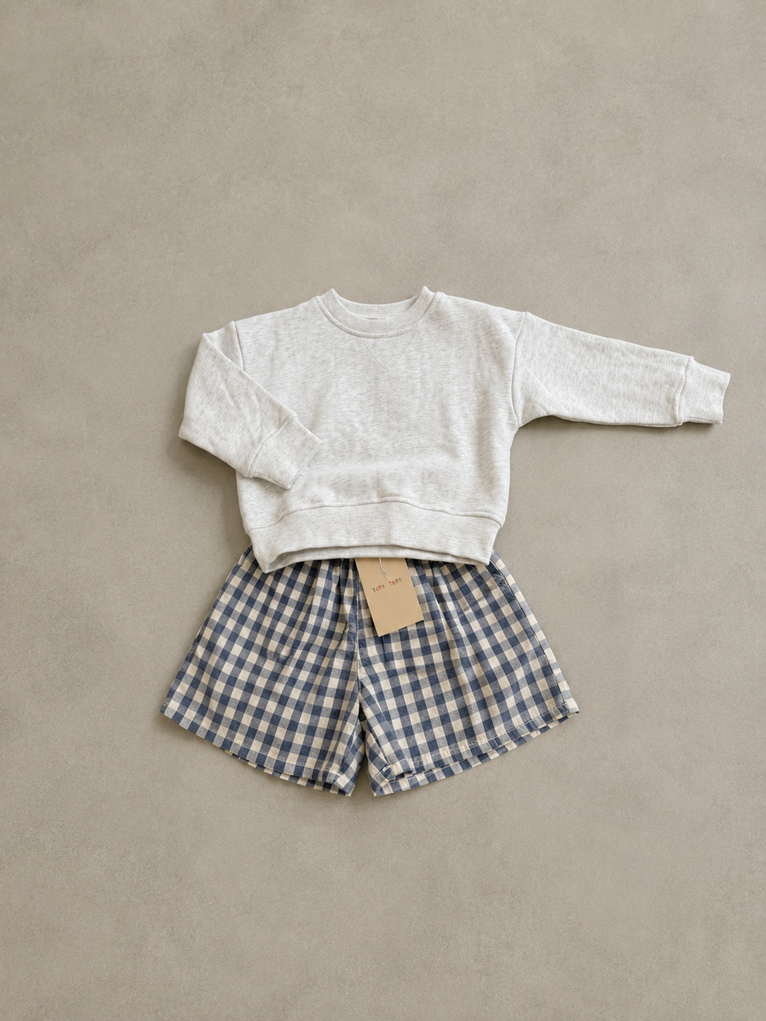 Basic Short - Vichy Blue