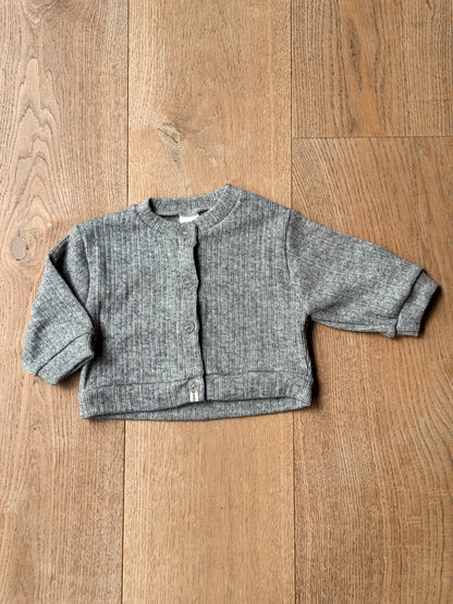 Knit Grey Cardigan