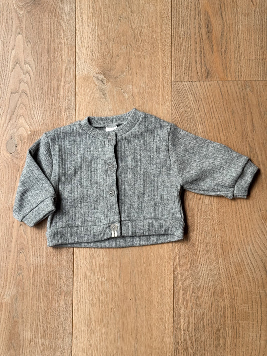 Knit Grey Cardigan