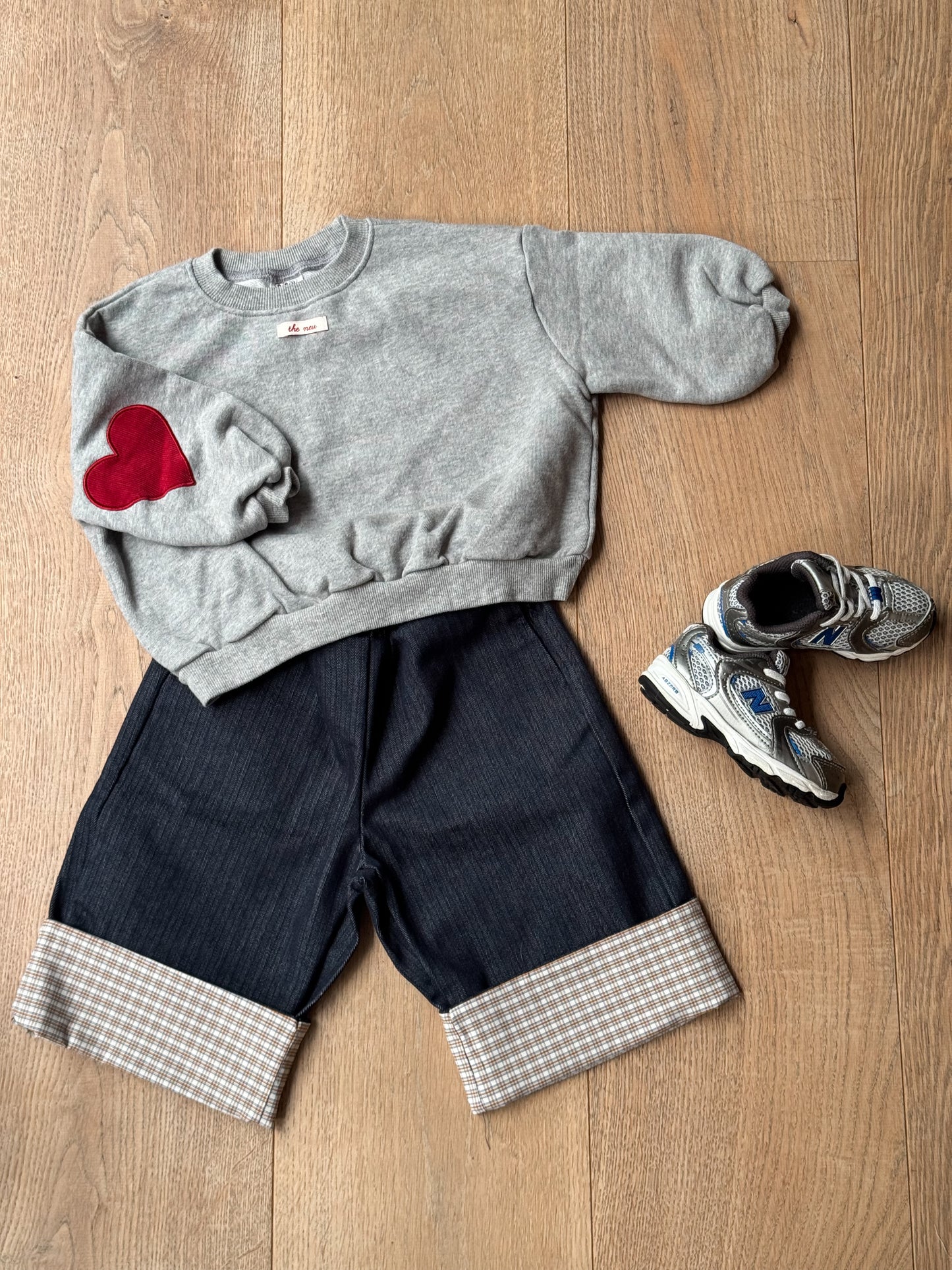 Heart Patch Sweatshirt