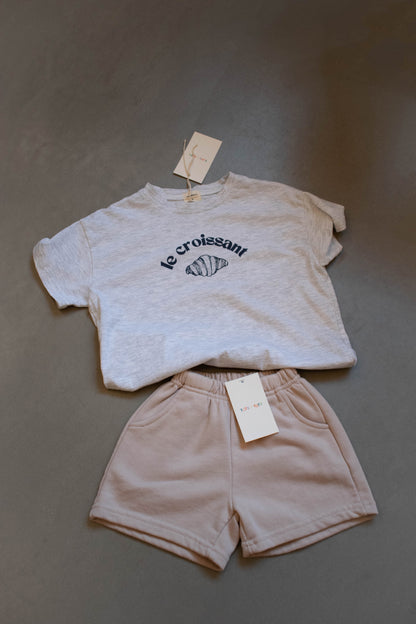 French Shorts Beige