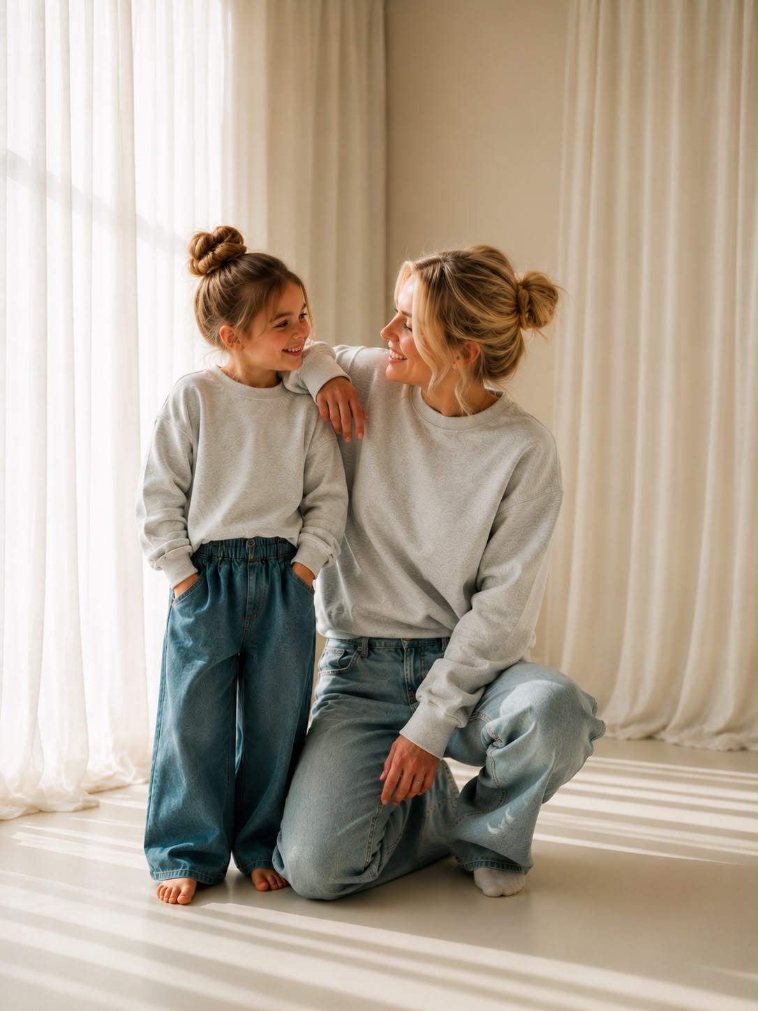 BASIC MATCHING SWEATER