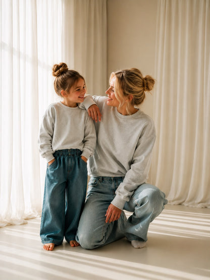 BASIC MATCHING SWEATER