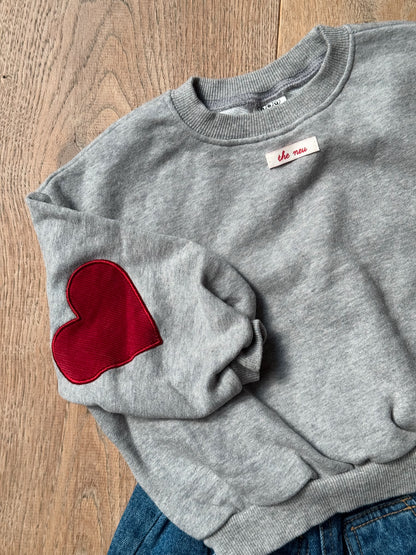 Heart Patch Sweatshirt