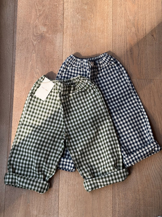 Checkered Pants
