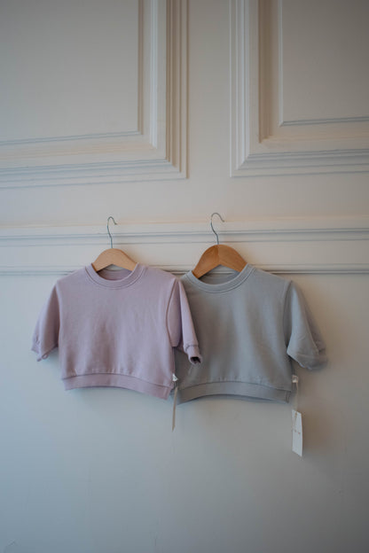 Hello Embroidery Sweatshirt