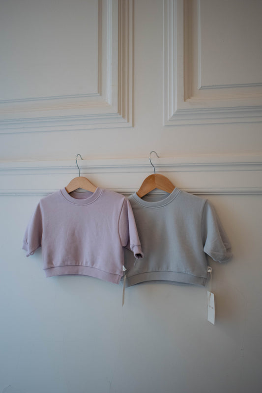 Hello Embroidery Sweatshirt