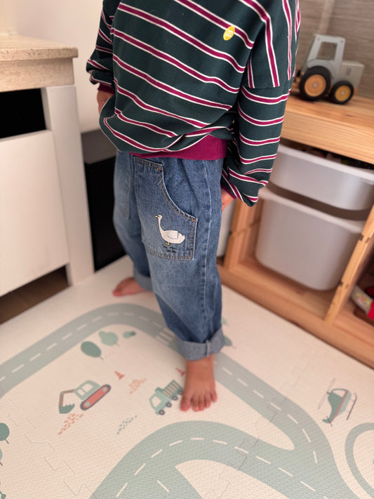 Duck Denim Pants