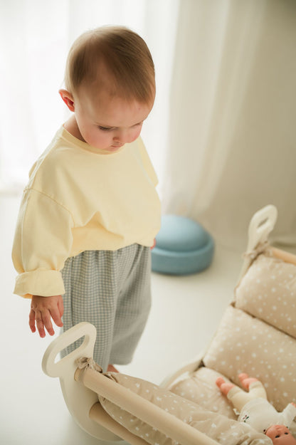 Blue Check Pants Mini