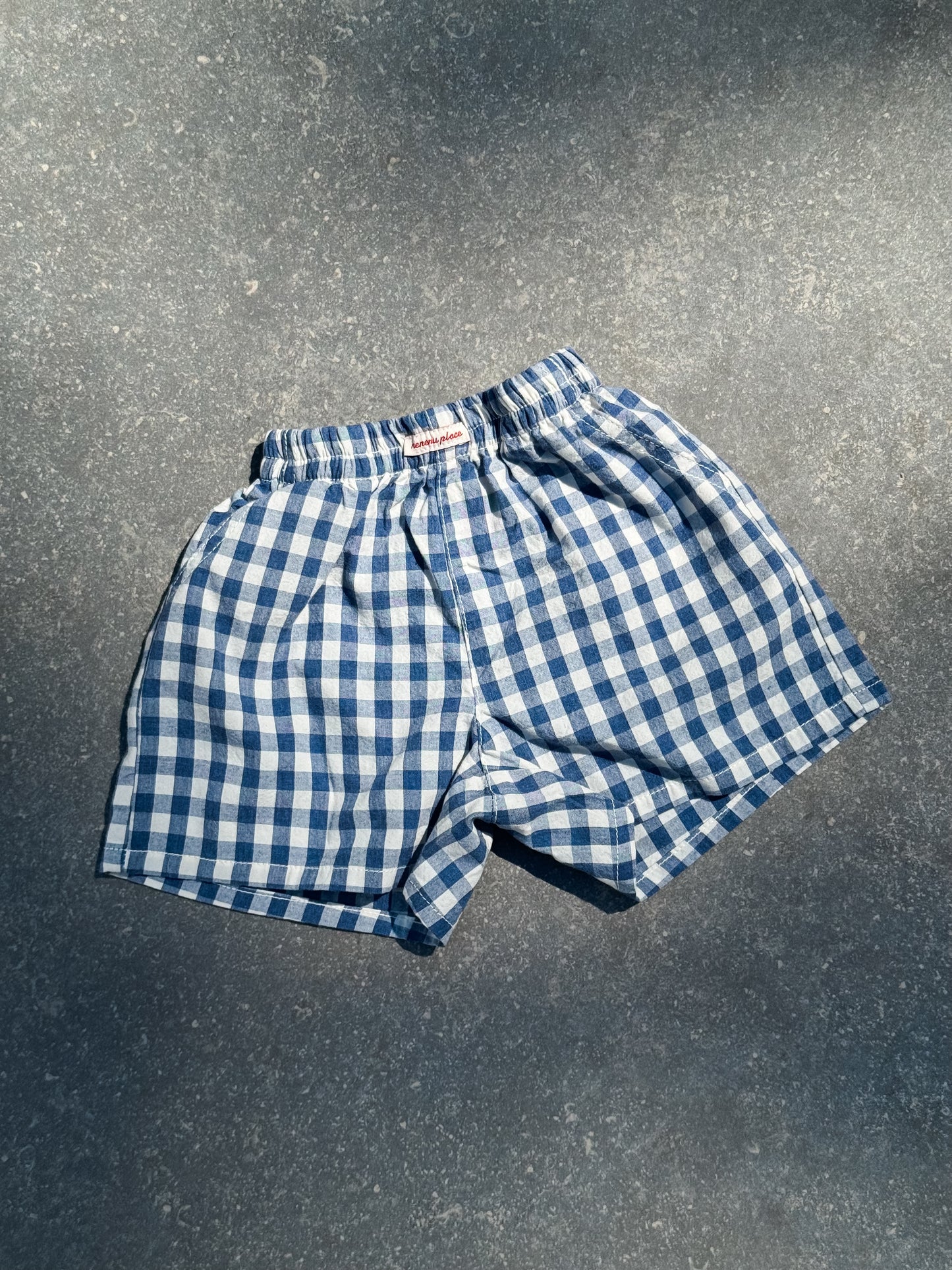 Basic Short - Vichy Blue