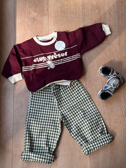 Checkered Pants