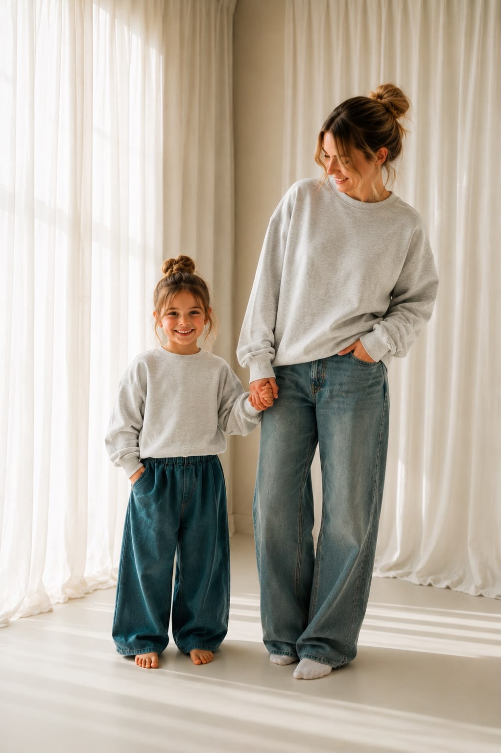 BASIC MATCHING SWEATER