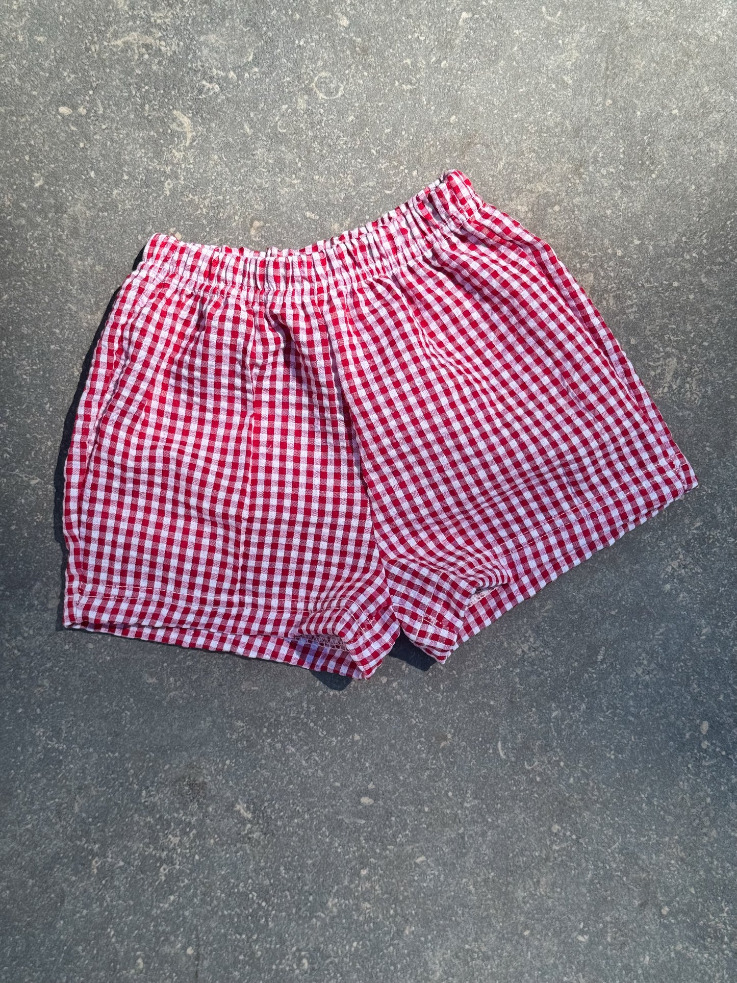 Vichy Shorts - Red