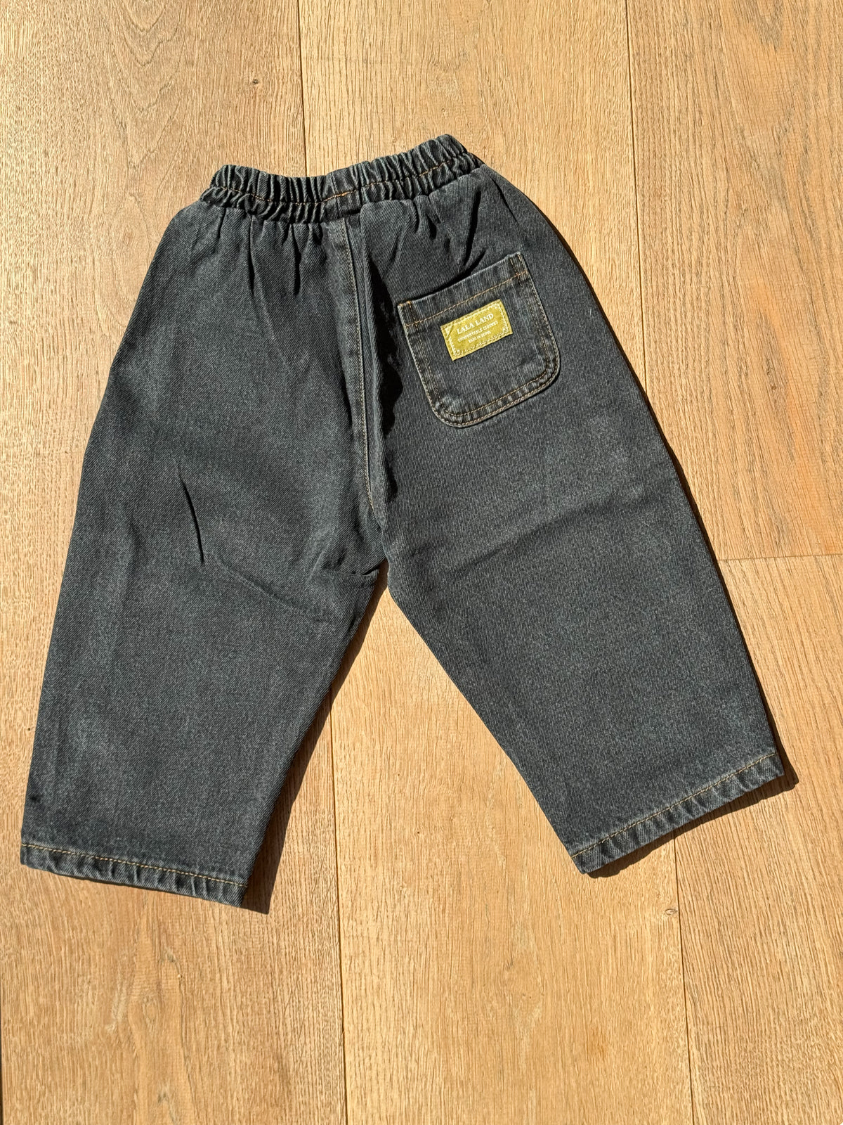 Wide Black Denim