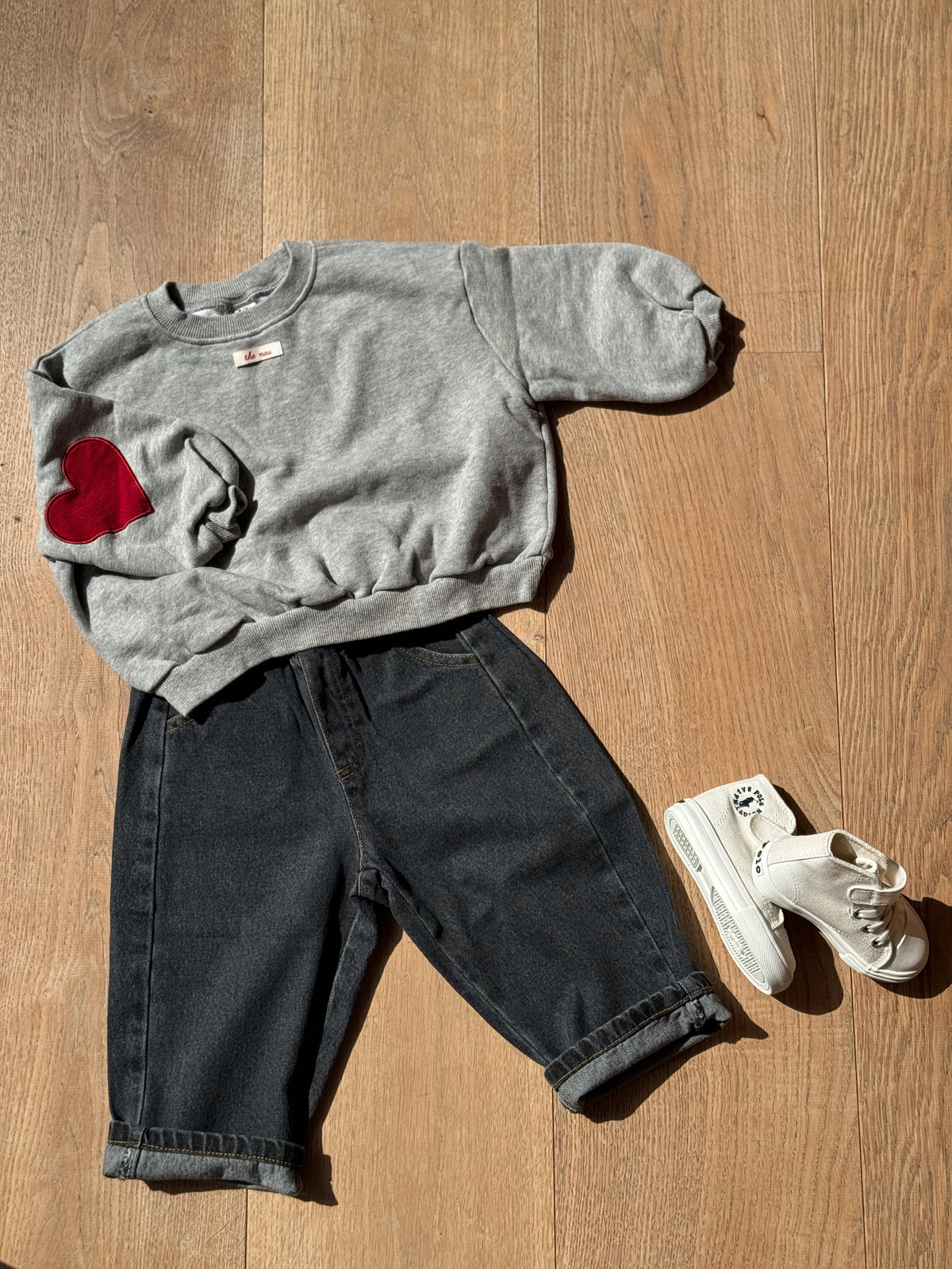 Heart Patch Sweatshirt