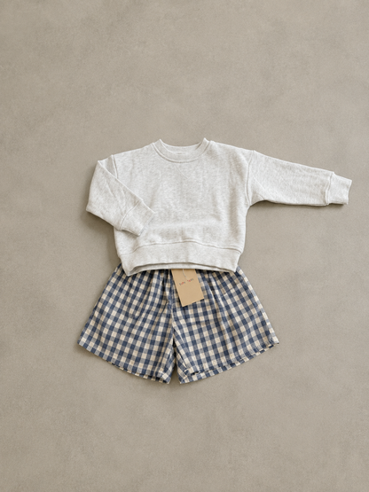 Basic Short - Vichy Blue