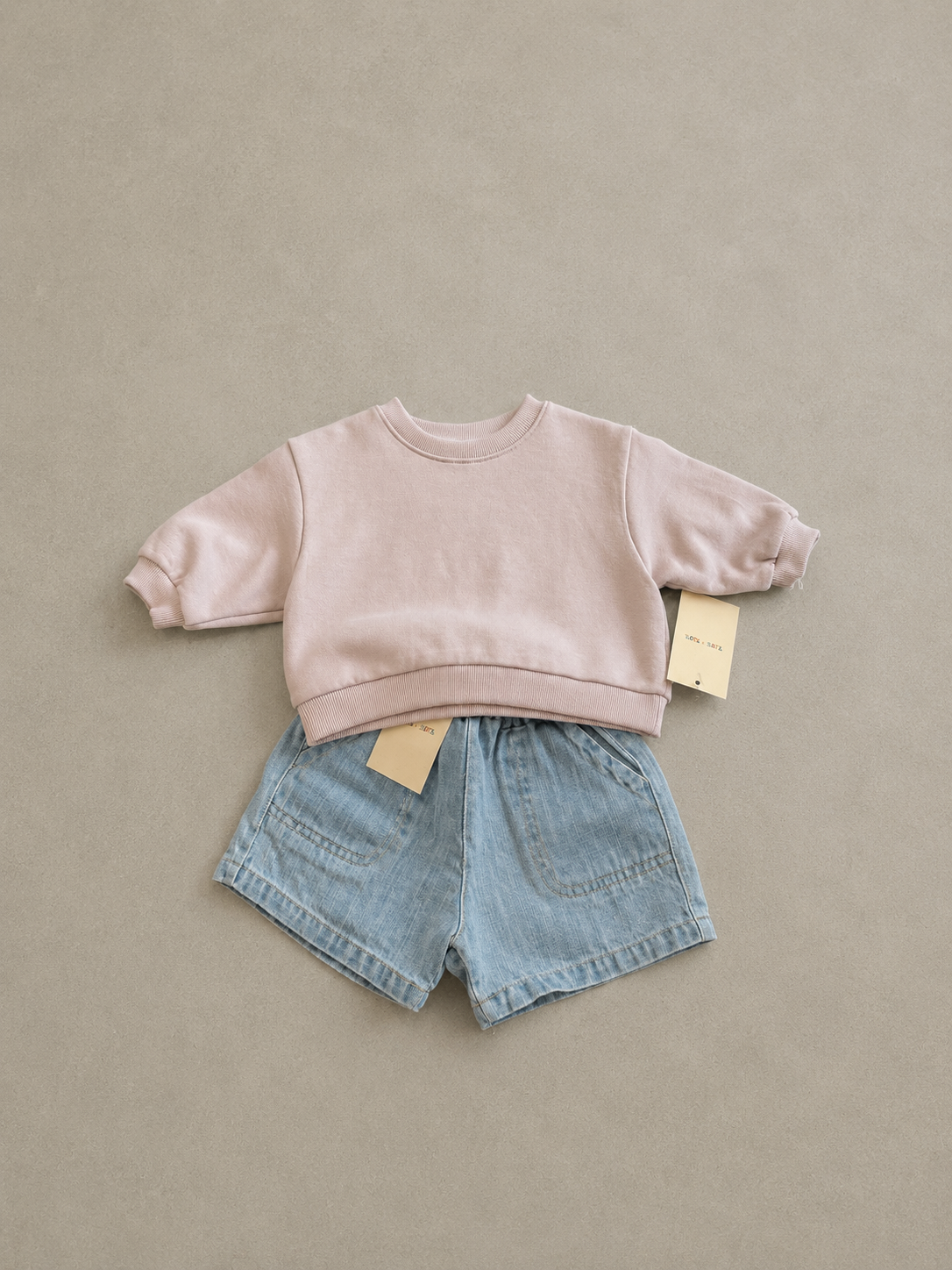 Hello Embroidery Sweatshirt