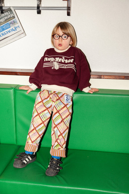 Club Tresor - Golf Sweatshirt - Burgundy