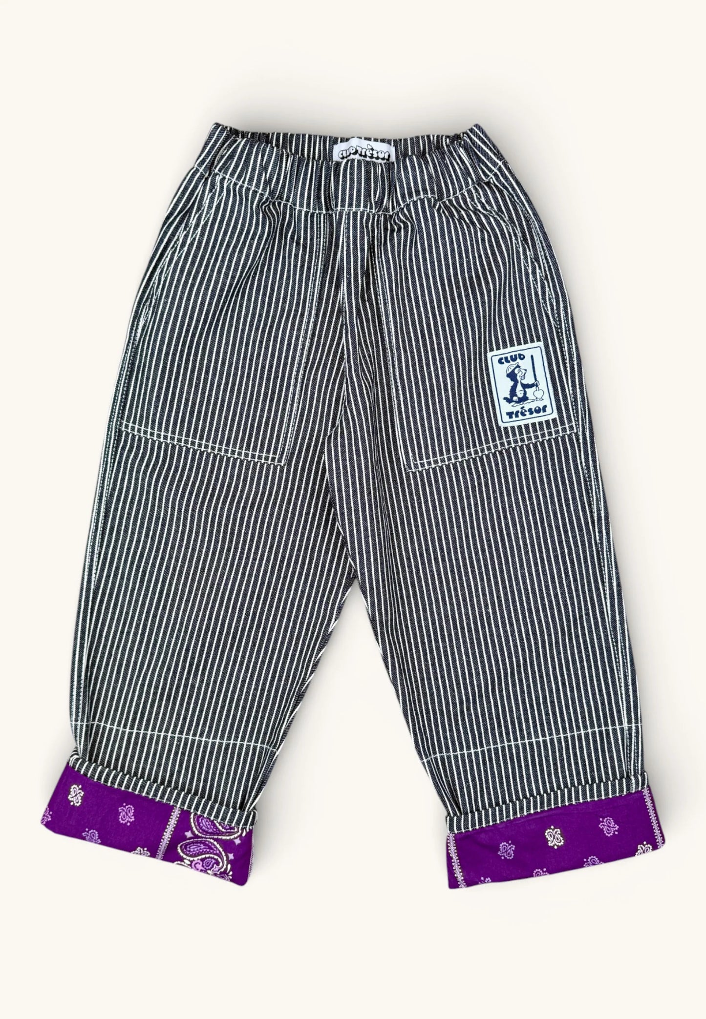 Club Tresor - Workwear Growing Pants - Black