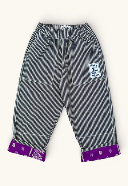 Club Tresor - Workwear Growing Pants - Black