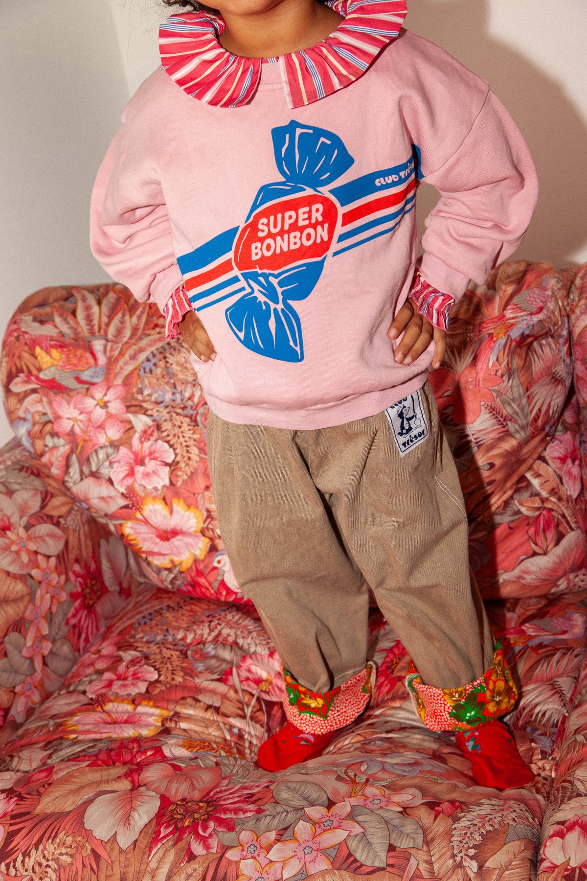 Club Tresor - Super Bonbon Sweatshirt - Pink