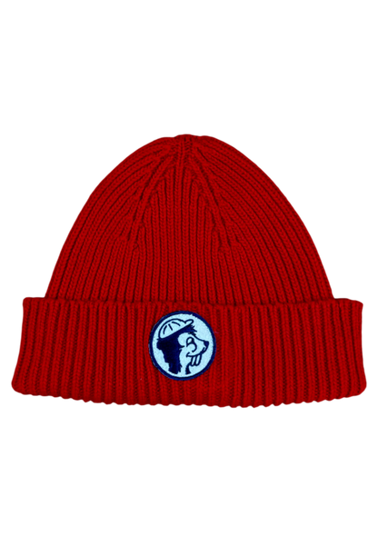 Club Tresor - Knit Heritage Beanie - Red/Yellow