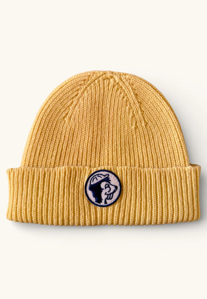 Club Tresor - Knit Heritage Beanie - Red/Yellow