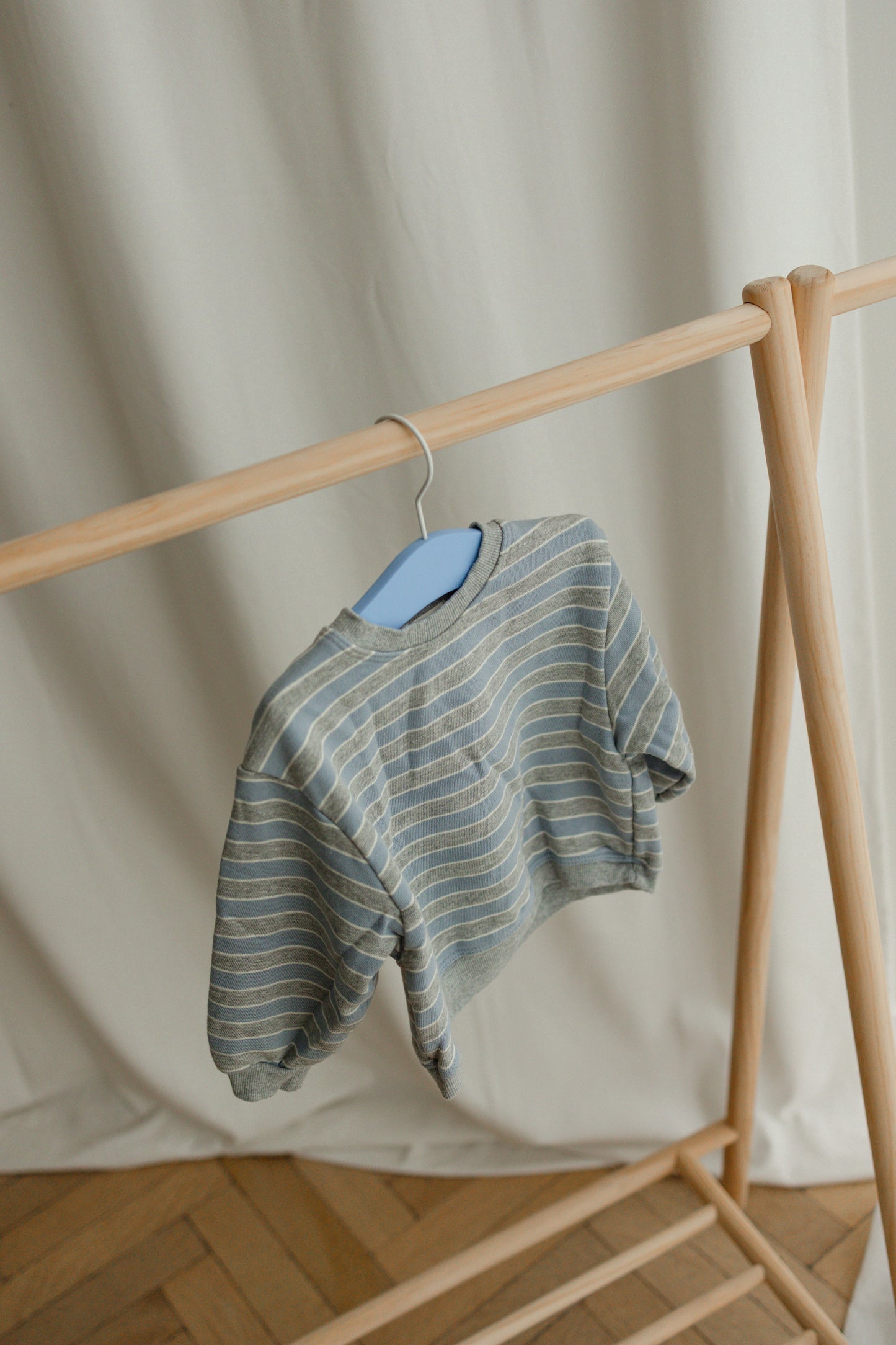 Macaron Stripe Sweatshirt