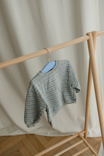 Macaron Stripe Sweatshirt