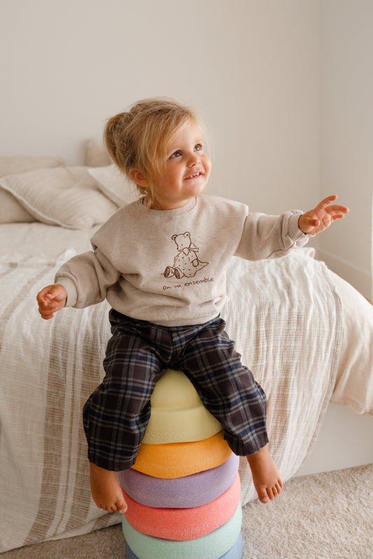 Kids Lala Check Pants