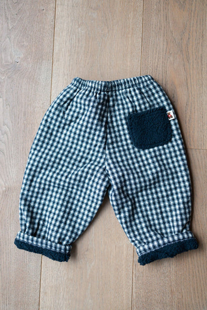 Check Teddy Pants