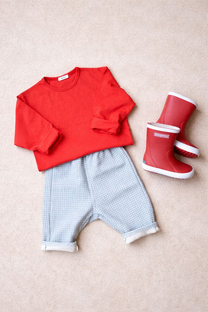 Blue Check Pants Mini