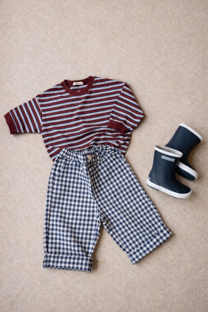 Checkered Pants