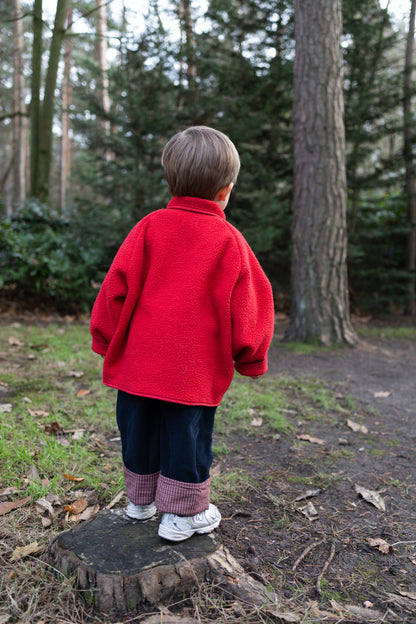 Red Fleece Jacket