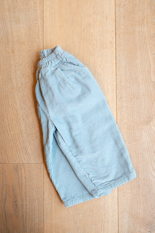 Sky Corduroy Pants