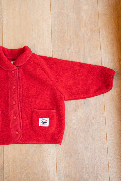 Red Fleece Jacket