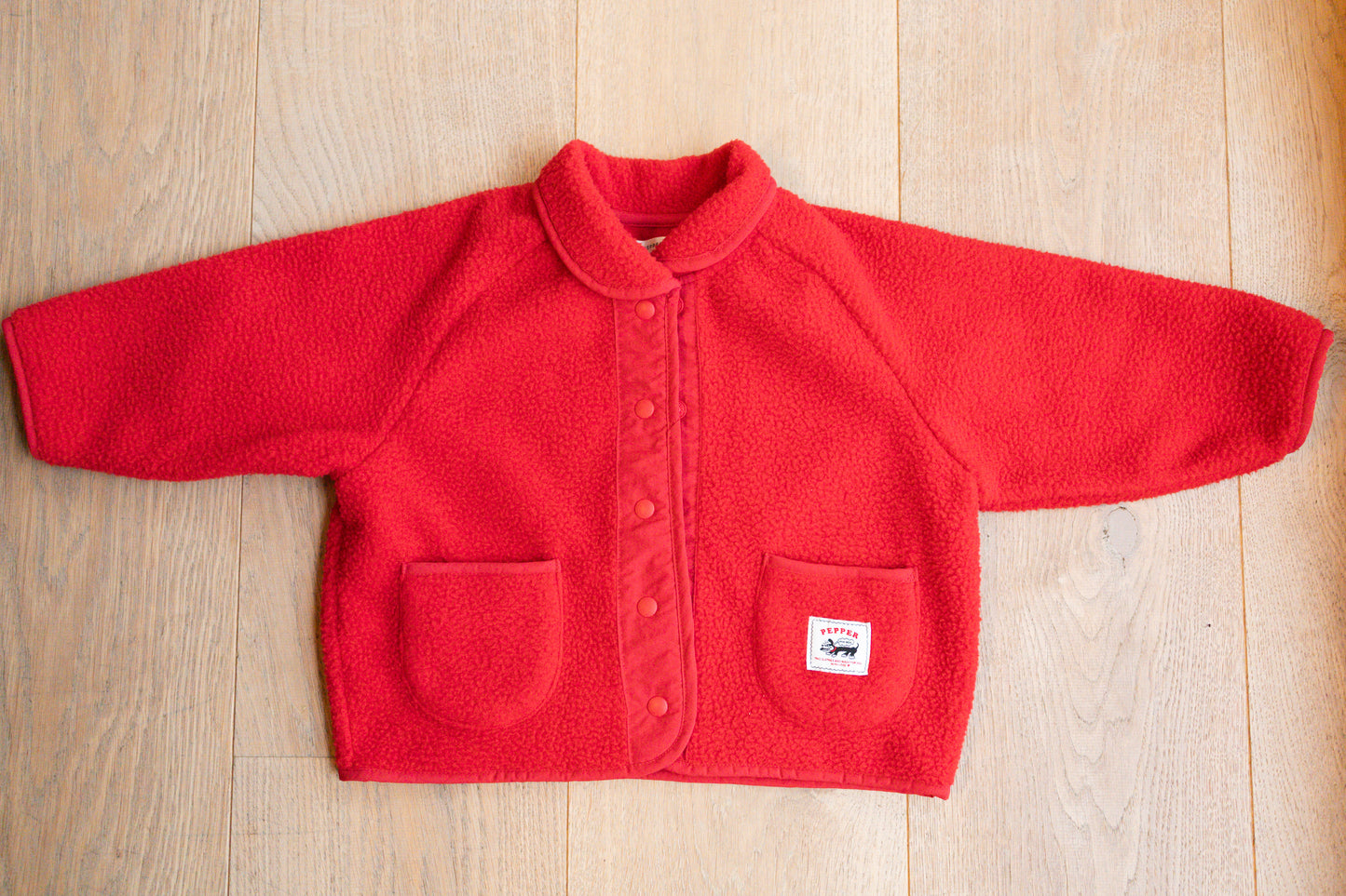 Red Fleece Jacket