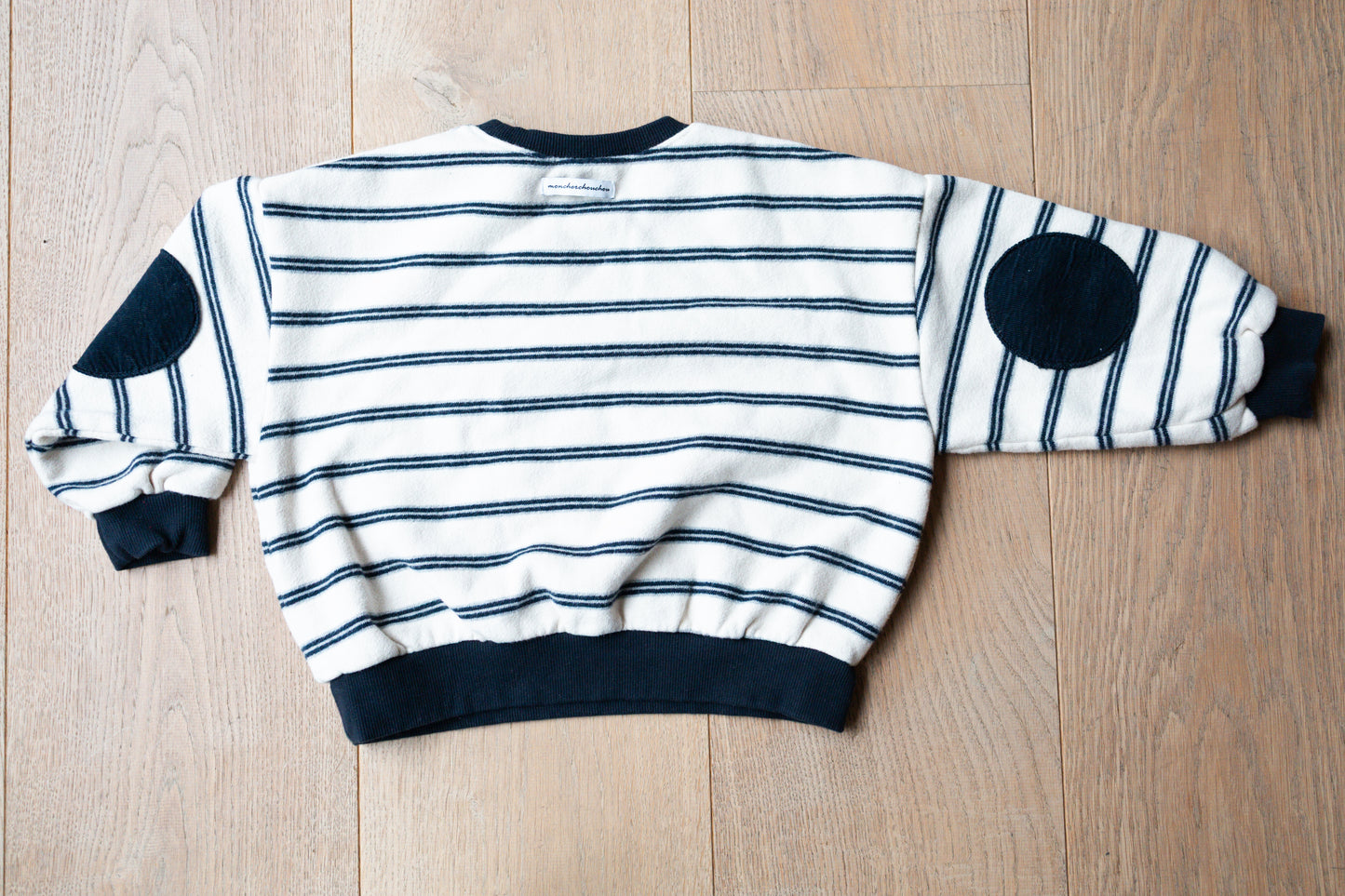 Stripe Sweatshirt Navy